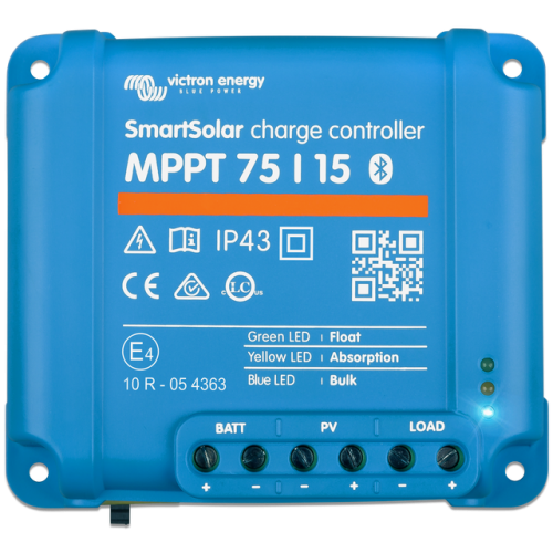 Victron Energy SCC075015060R regulador carga solar SmartSolar MPPT 75-15 75V-15A Bluetooth 1