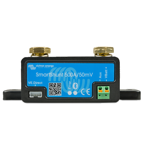 Medidor Monitor Consumo Bateria Smart Shunt Victron Energy 500A App BT Bluetooth